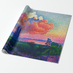 Vintage The Pink Cloud (1896) Gemälde Geschenkpapier