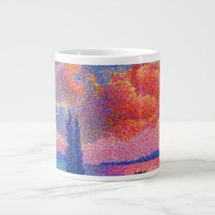 Vintage The Pink Cloud (1896) Gemälde Jumbo-Tasse