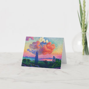 Vintage The Pink Cloud (1896) Gemälde Karte