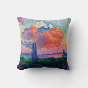 Vintage The Pink Cloud (1896) Gemälde Kissen