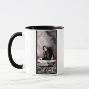 Vintage The Raven Theatralik Tasse
