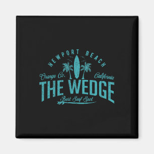 Vintage The Wedge beste Surf-Spot Newport Beach Dg Magnet