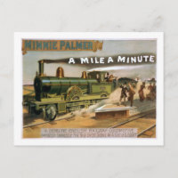 Vintage Theaterbrücke "Eine Meile in einer Minute"