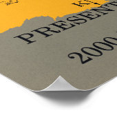 Vintage Theatervorführung Poster (Ecke)