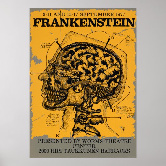 Vintage Theatervorführung Poster (Vorne)