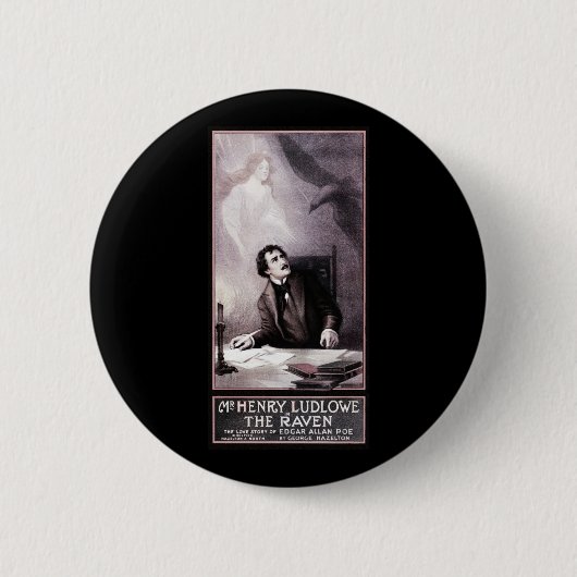 Vintage Theatralik Button (Vorderseite)