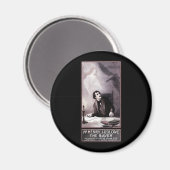 Vintage Theatralik Magnet (Vorderseite/Rückseite)
