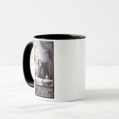 Vintage Theatralik Tasse (Vorderseite Links)