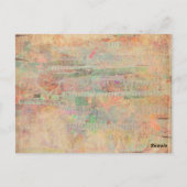 Vintage THEMEN DANKEN SIE KARTE (Rückseite)