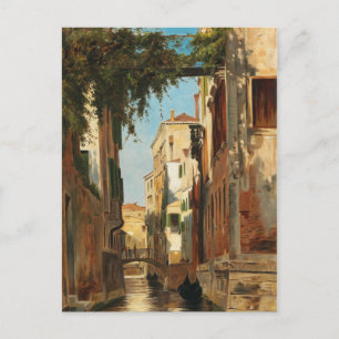 Vintage Theodor Groll Venedig Blick auf einen Kana Postkarte