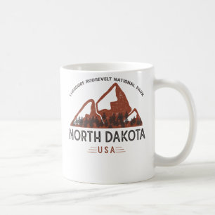 Vintage Theodore Roosevelt Nationalpark Norddakota Kaffeetasse