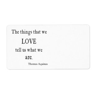 Vintage Thomas- von AquinLiebe-Inspirational