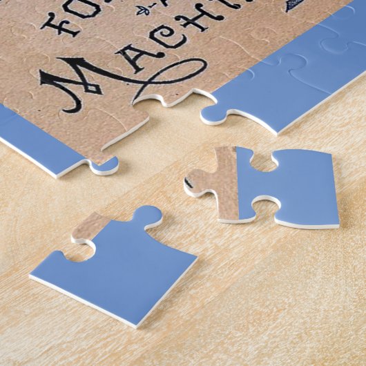 Vintage Thread-Anzeige Puzzle (Seite)