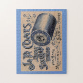 Vintage Thread-Anzeige Puzzle (Vertikal)