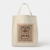Vintage Thread Company Kunst Tragetasche (Rückseite)