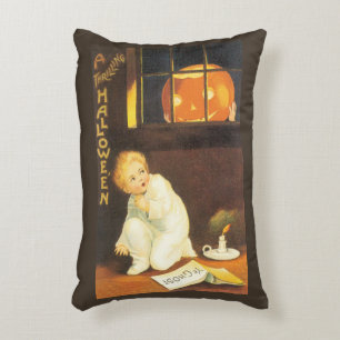 Vintage Thrilling Halloween von Ellen Clapsaddle Dekokissen