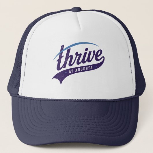 Vintage Thrive bei Augusta Trucker-Mütze Truckerkappe (Vorderseite)