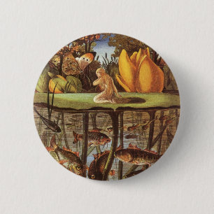 Vintage Thumbelina Märchen, Eleanor Vere Boyle Button