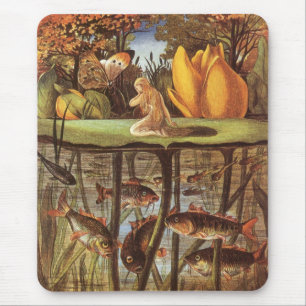 Vintage Thumbelina Märchen, Eleanor Vere Boyle Mousepad