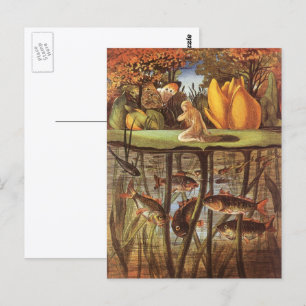 Vintage Thumbelina Märchen, Eleanor Vere Boyle Postkarte