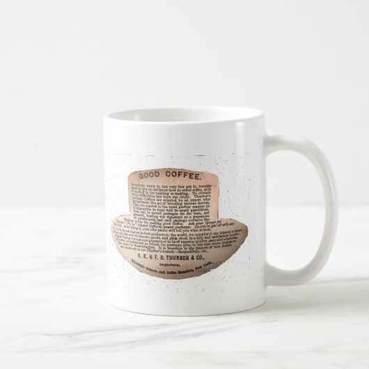 Vintage Thurber;s Kaffeetasse (Rechts)