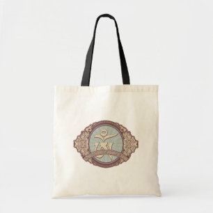 Vintage tibetisches OM-Logo Tragetasche