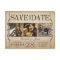 Vintage-Ticket Save-the-Date -- 3 Bilder 2.0