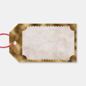 Vintage Ticketbridal Geschenkanhänger (Rückseite Horizontal)