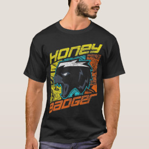 Vintage-Tier Honigdachs T-Shirt