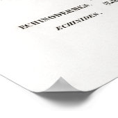 Vintage Tierdarstellung von Seeigeln Poster (Ecke)