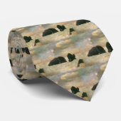 Vintage Tiere, Grizzly Bars von Albert Bierstadt Krawatte (Gerollt)