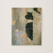 Vintage Tiere, Grizzly Bars von Albert Bierstadt Puzzle (Vertikal)