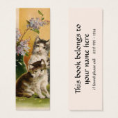 Vintage Tiere, Niedliche Viktorianische Katzen und (Vorne & Hinten)