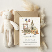 Vintage Tiere | Schlafepover Einladung