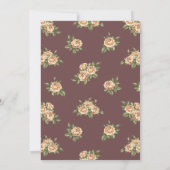 Vintage Tiere Storybook Kinderdusche Einladung (Rückseite)