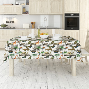 Vintage Tiere von D'Orbigny Tischdecke