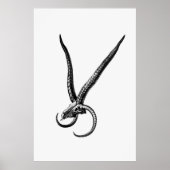 Vintage Tierschäume Poster (Vorne)