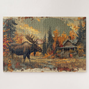 Vintage Tierszenen Jigsaw Puzzle