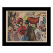 Vintage Tierzucht Ephemera Poster (Vorderseite)