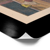 Vintage Tierzucht Ephemera Poster (Ecke)