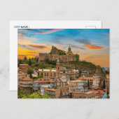 Vintage Tiflis Georgien Gebäude Stadtscape Postkarte (Vorne/Hinten)