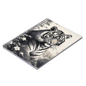 Vintage-Tiger-Notizbuch-Journal Notizblock (Linke Seite)