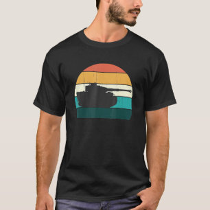 Vintage Tiger Panzer Zweiter Weltkrieg WW2 Geschic T-Shirt