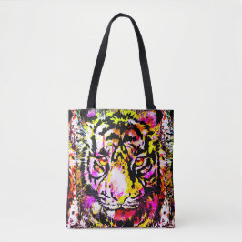 Vintage Tiger Totasche - Tiger Big Cats - Wildtier Tasche