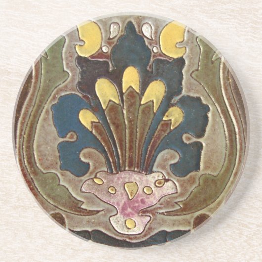 Vintage Tile Getränkeuntersetzer (Vorne)