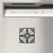 Vintage Tile Magnet (In Situ (Geschirrspüler))
