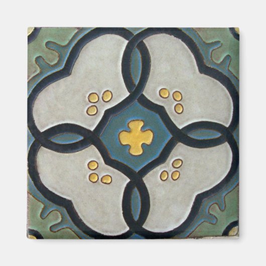 Vintage Tile Magnet (Vorne)