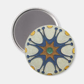 Vintage Tile Magnet (Vorderseite/Rückseite)