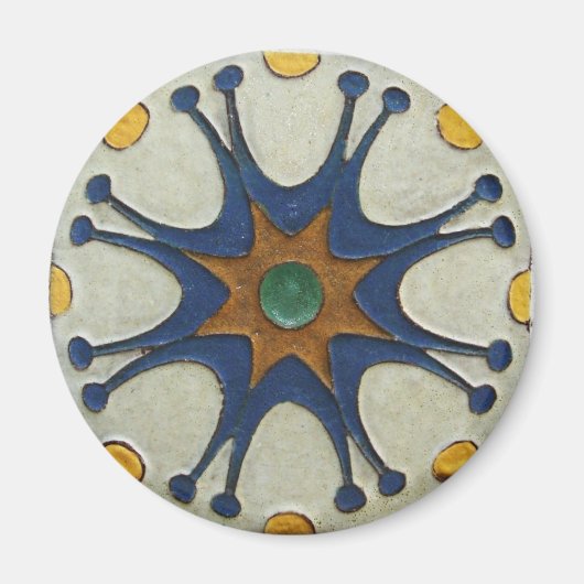 Vintage Tile Magnet (Vorne)