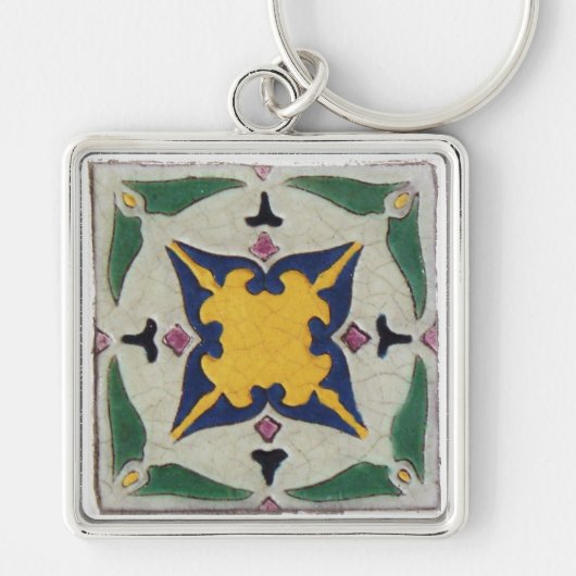 Vintage Tile Schlüsselanhänger (Vorne)